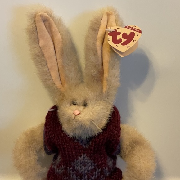 Ty Jeremy stuffed rabbit - Picture 2 of 7